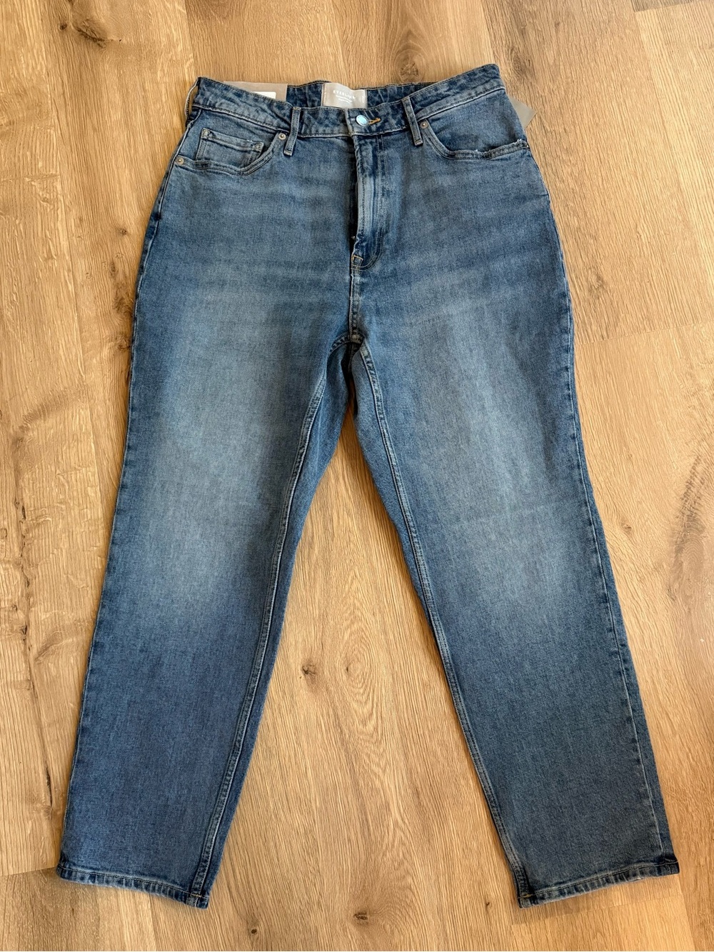 Everlane The Curvy Cheeky Jean Women’s Size 30 High Rise Straight Crop NWT NEW